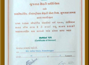 Gujarat State Safety Award